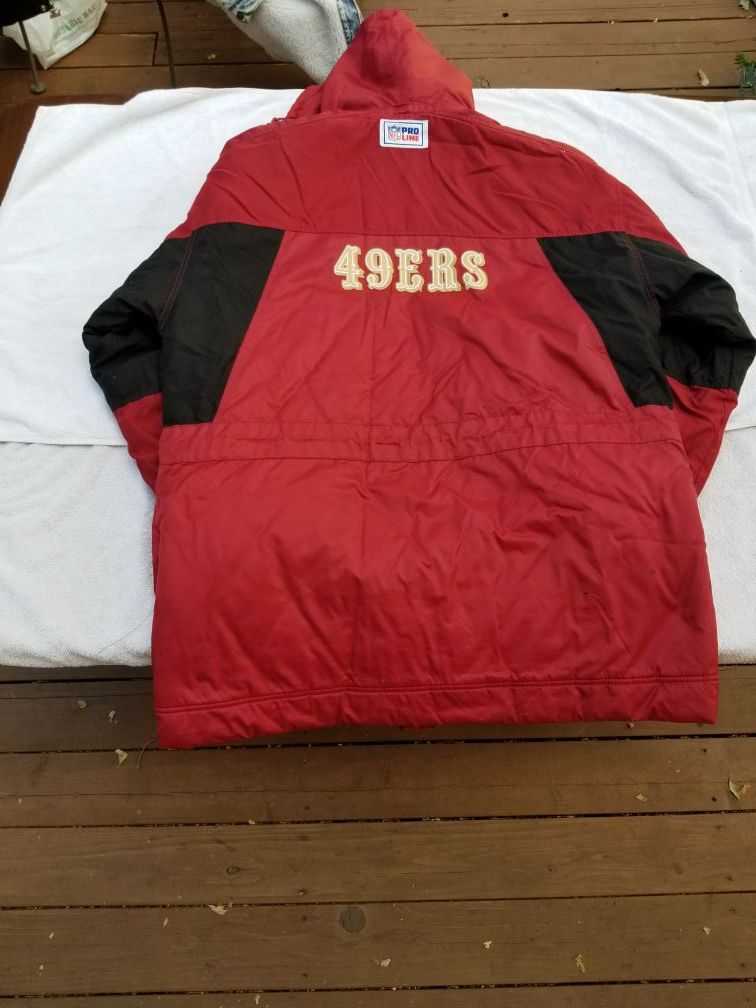 Vintage reebok 49ers jacket