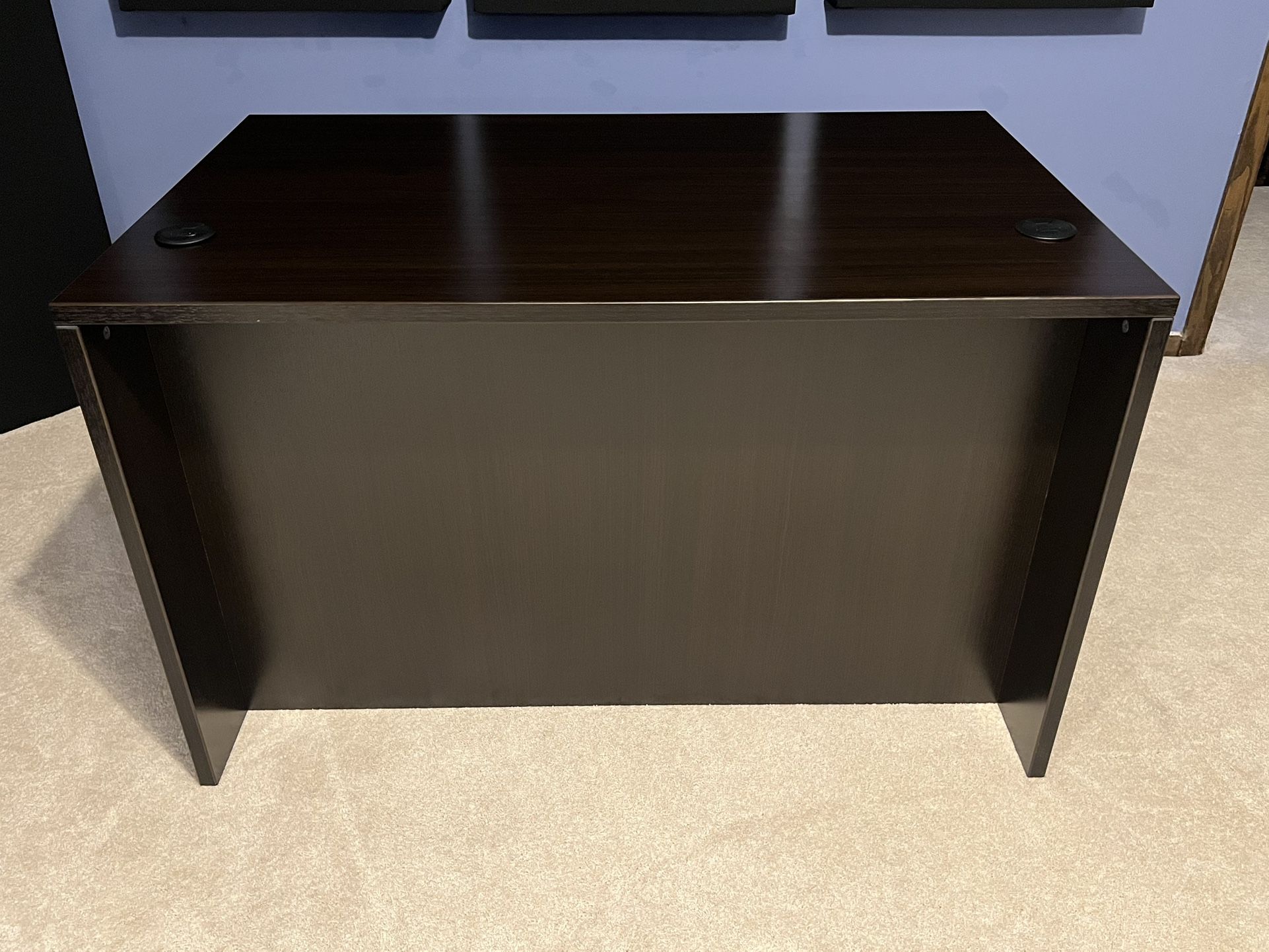 Dark Brown Shell Desk