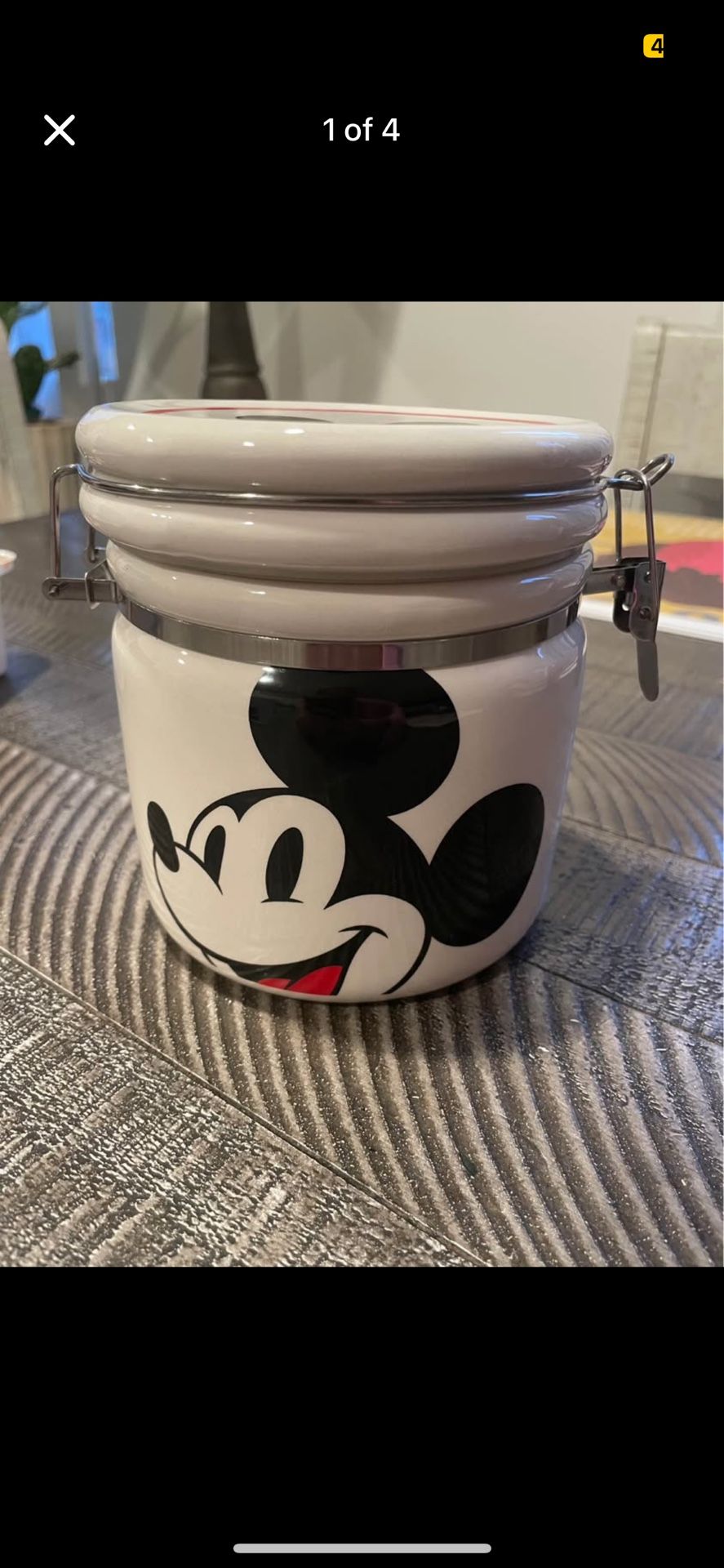 Mickey Mouse Jar