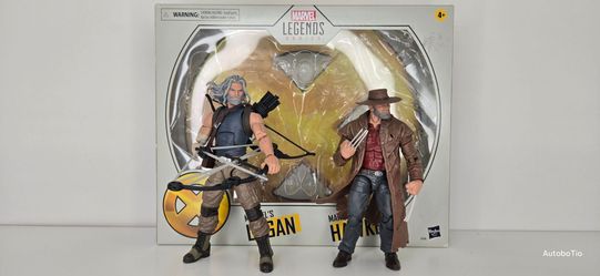 Logan and Hawkeye Marvel legends
