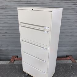 Filing Cabinet - 5 Drawer - Office Specialty - 30” Wide #59