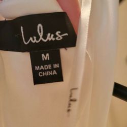 White Lulu's Maxi Dress