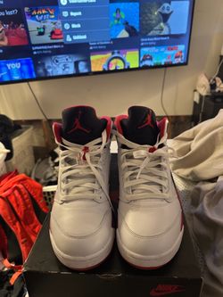 FIRE RED 5’s