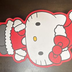 Hello Kitty Christmas Sign