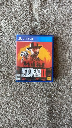 Red dead redemption two for ps4