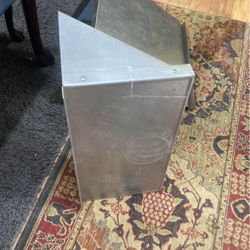 2 Aluminum Shelves