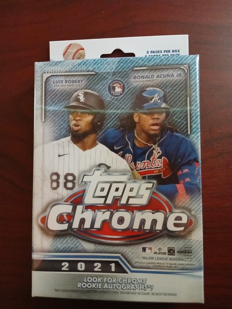 2021 MLB Topps Chrome Hanger Box