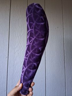 Purple Lowrider Bike Seat