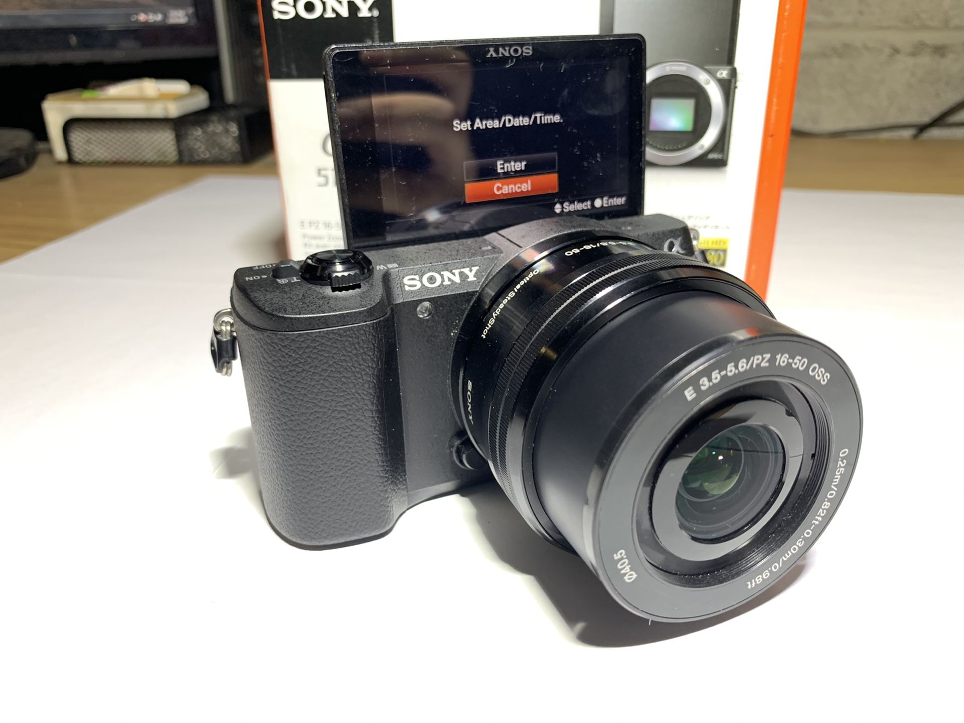 Sony a5100 Camera & 32GB Memory