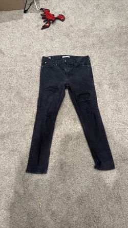 Pac sun black skinny jeans 34x32