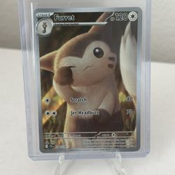 Pokemon TCG - Furret 168/159 Sv09: Journey Together Holo - $15
