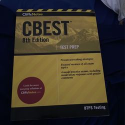 Cliff Notes Cbest Prep Book 