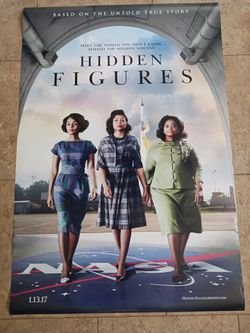 Hidden Figures - Movie Poster- Advance Ver. A with Taraji Henson, Octavia Spencer