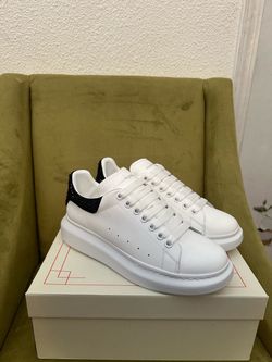 Alexander McQueen white with diamond
