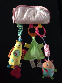 Car seat /stroller - toy holder