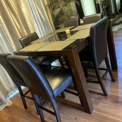 Moving/Counter Height Dining Table