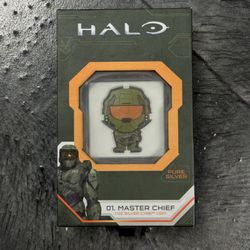MASTER CHIEF Halo Chibi 1 Oz Silver Coin $2 Niue 2021