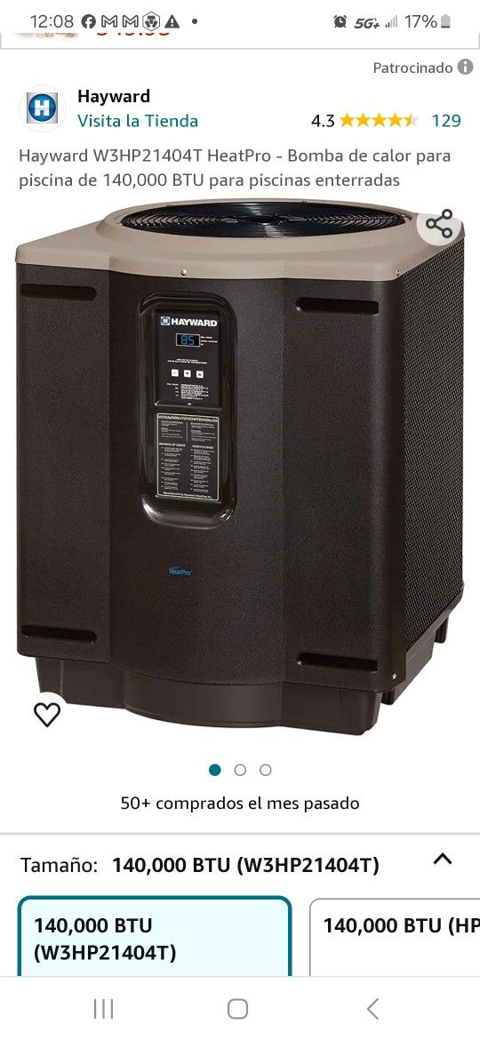 Hayward Cool & Heat Pool Heater 