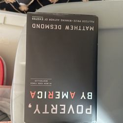 Poverty, By America. Matthew Desmond Book