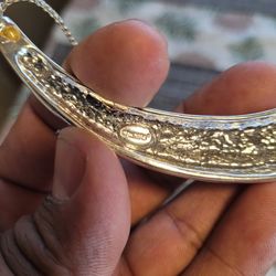 Chicos Necklace Silver Like Color 