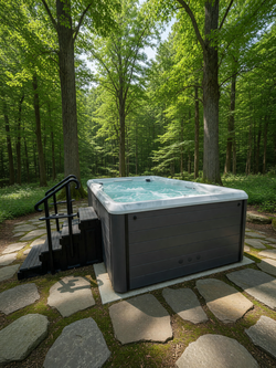Outdoor Swim Spa in like new condition