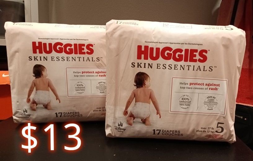 Bundle Size 5 New diapers