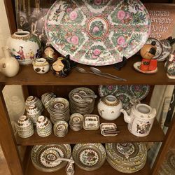 Antique China & Japan Dish Sets 