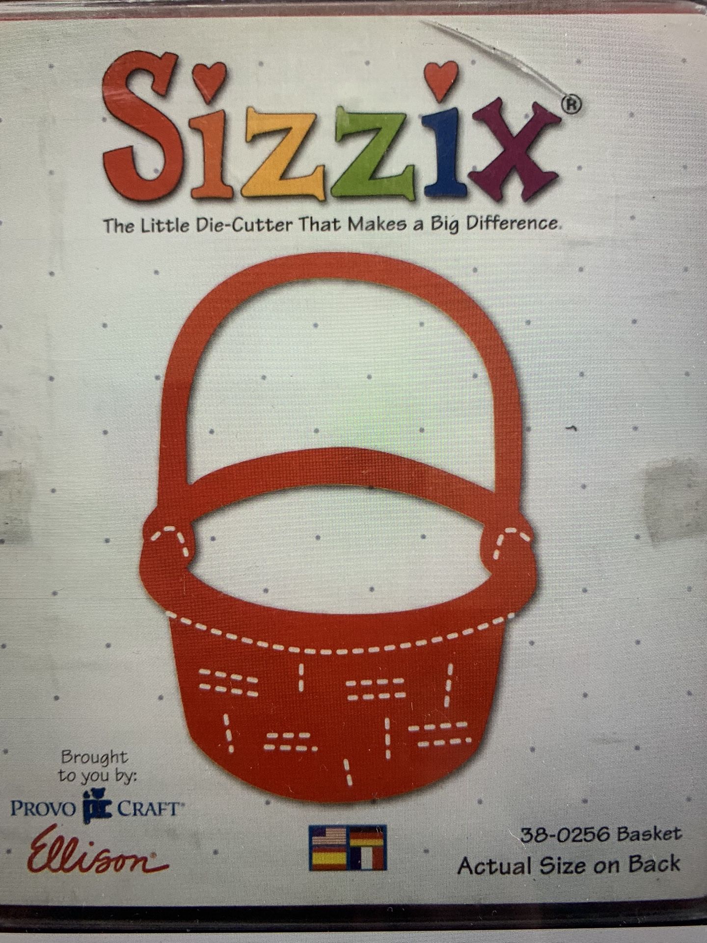 Sizzix Basket, Large Die