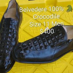 Belvedere 100% Crocodile 🐊 Shoes