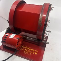 Vintage Thumler's Tumbler Model B Rock Polisher Jewelry Reloading VIDEO