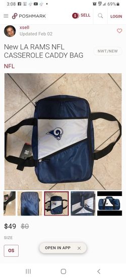 LA RAMS Casserole Caddy Bag