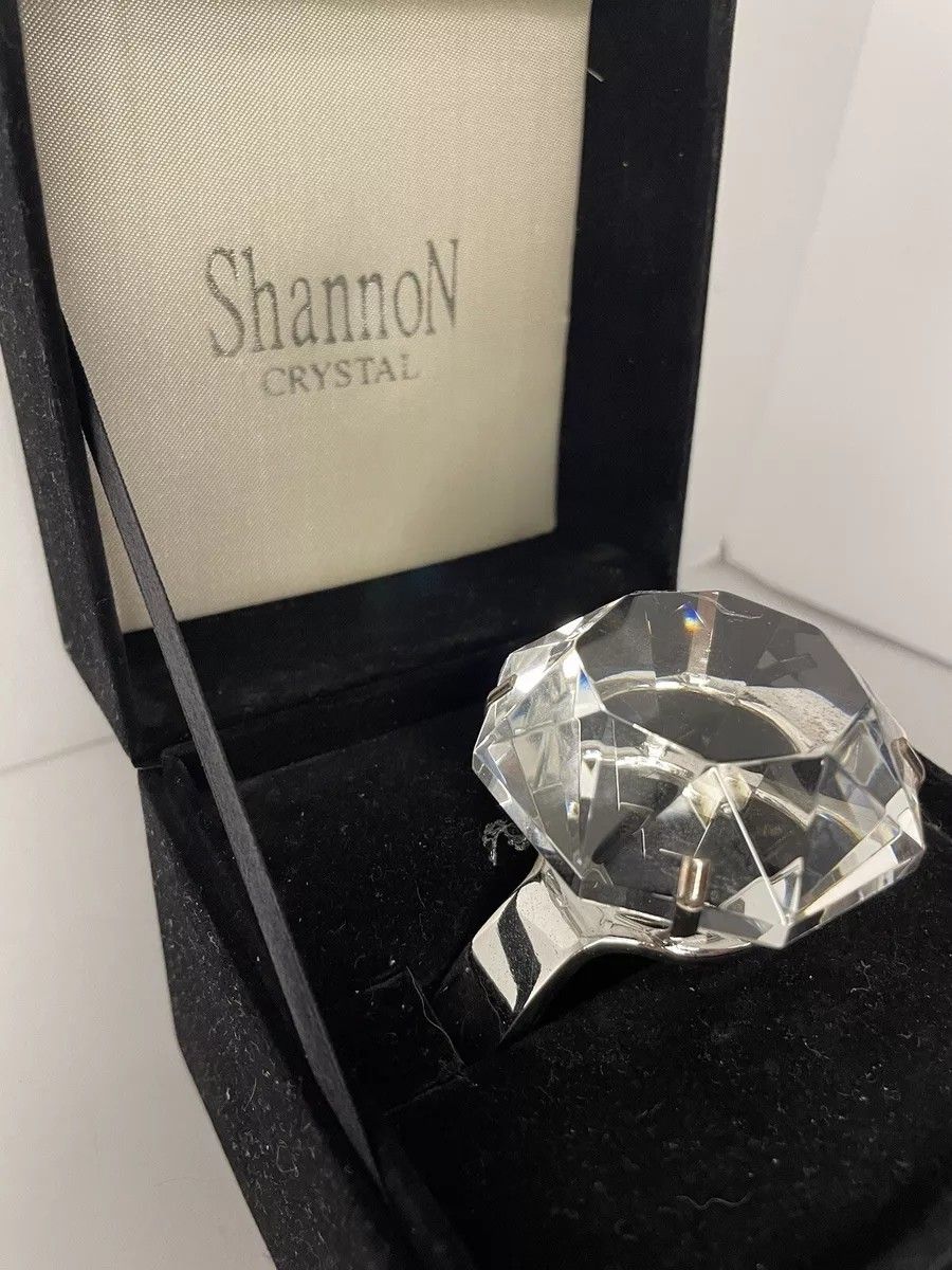 Crystal Decorative Faux Diamond Ring/Paperweight