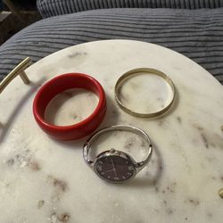 2 Bracelets And A Bracelet Watch