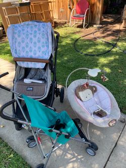 Stroller & bouncer bundle