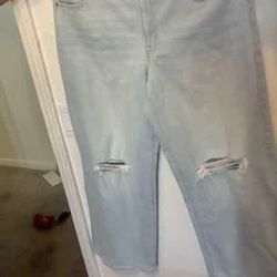 Wide Leg Baggy Jeans