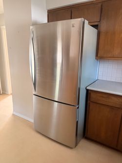 Kenmore Elite Stainless Steel Refrigerator with Bottom Freezer