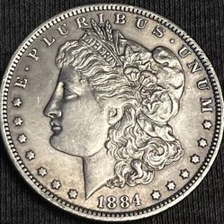 1984  O Morgan Silver dollar
