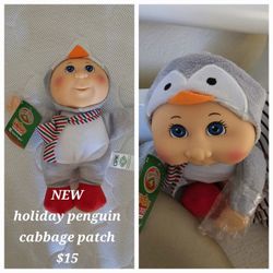 Holiday Penguin Cabbage Patch