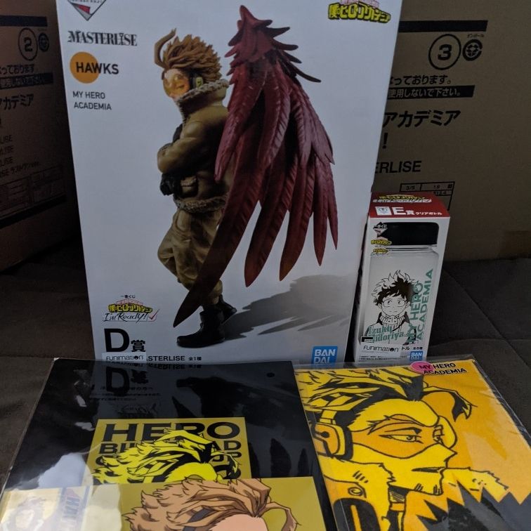 My Hero Academia Masterlise Hawks Statue