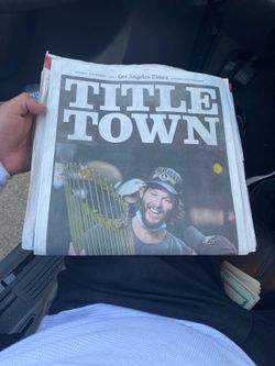 Tittle town LOS ANGELES TIMES SUNDAY NOVEMBER 1st special complete with Sunday coupons