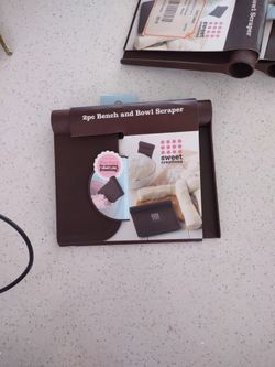 2pc bench And Bowl Scraper (Espátulas)