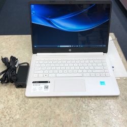 HP Laptop 14” Windows 11 Home In S Mode - 8 GB RAM - 64GB eMMC - Intel Celeron N4120 CPU @ 1.10 GHz