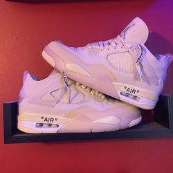 Nike Air Jordan 4 Off Whites - Size 8.5 US (Men’s)