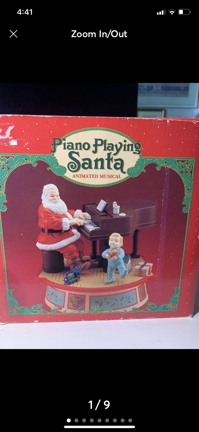 Piano Playing Santa