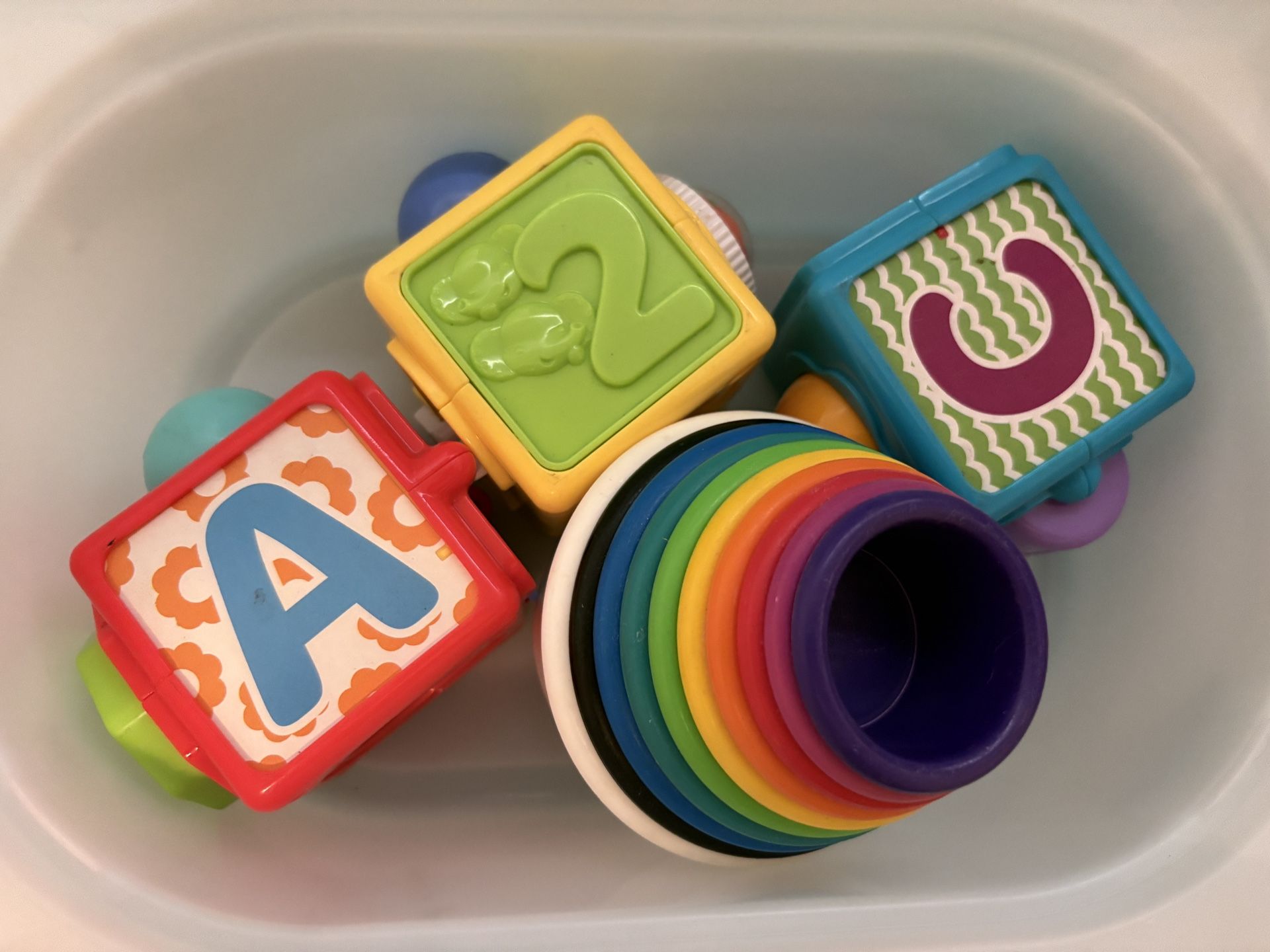 Busy Blocks And Stacking Cups