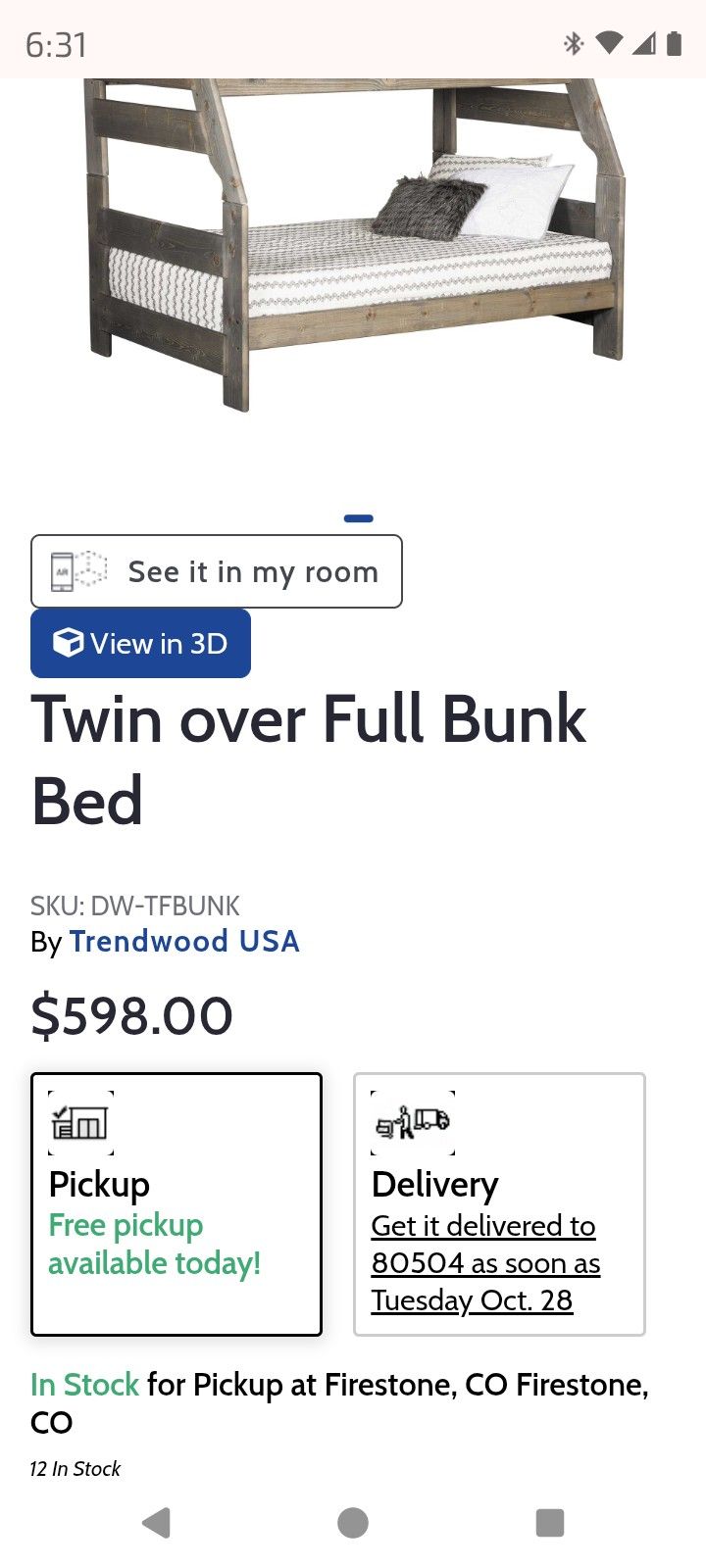 Twin Over Full Bunk And Bunkhouse Stairway Chest