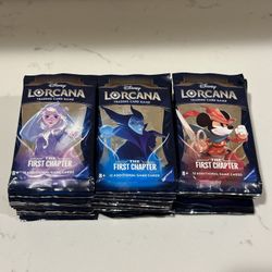 Disney Lorcana: The First Chapter Booster Packs