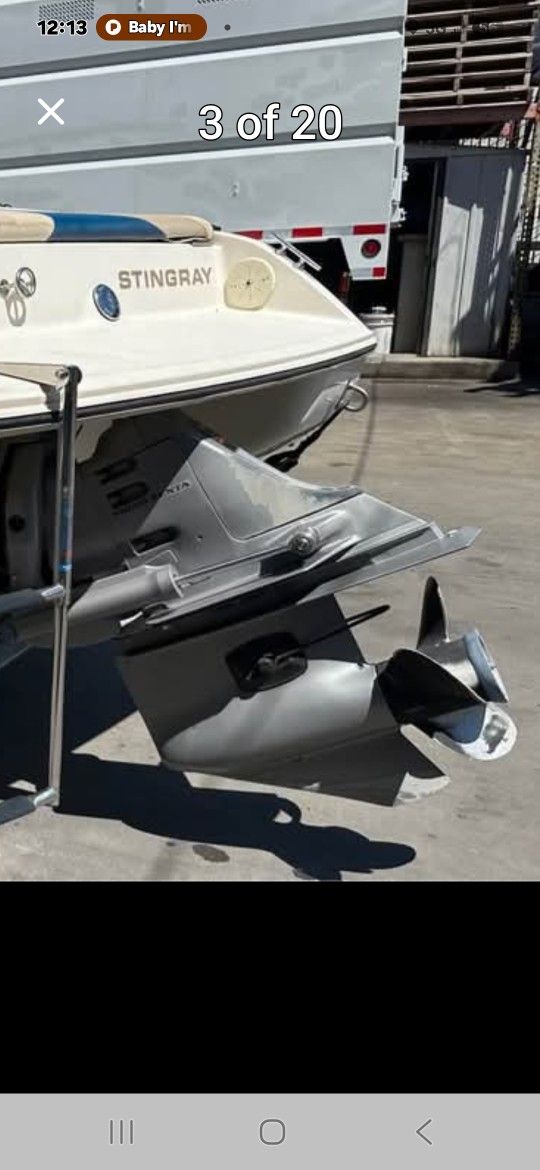 Houseboat Outdrive System