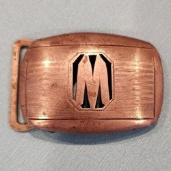 Sterling Silver Belt Buckle