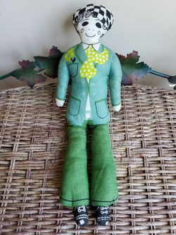 Vintage cloth doll